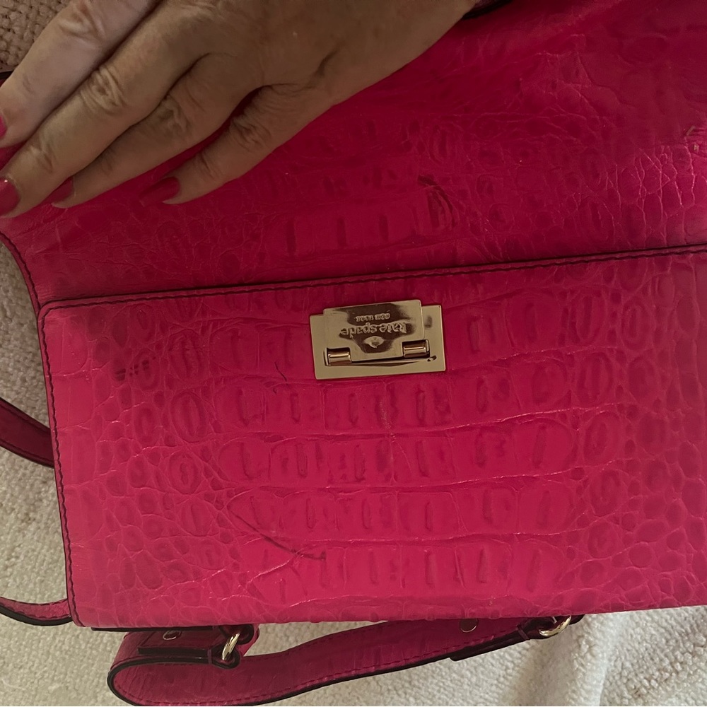 Bright Pink Kate Spade Handbag